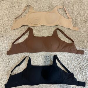 SKIMS Naked Scoop Bralette Trio